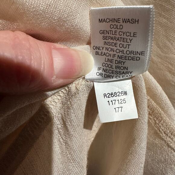 Spense Woman Size 1X Boho Femme Sleeveless Blouse crochet Office Fairy - Picture 6 of 7